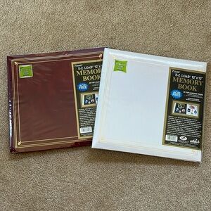 2 - Never been used Pioneer EZ load 12 x 12 Scrapbook/ Memory Books